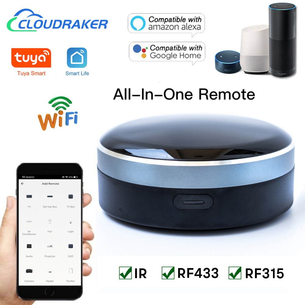 Universal Remote Smart Home - Tuya IR RF 433/315 Universal WIFI