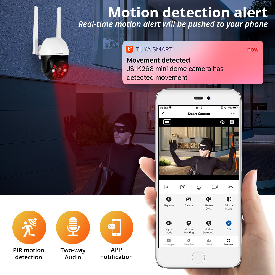Fuers 8MP 4K IP Camera Outdoor - огляд і ціна Smart Home Camera Ezviz