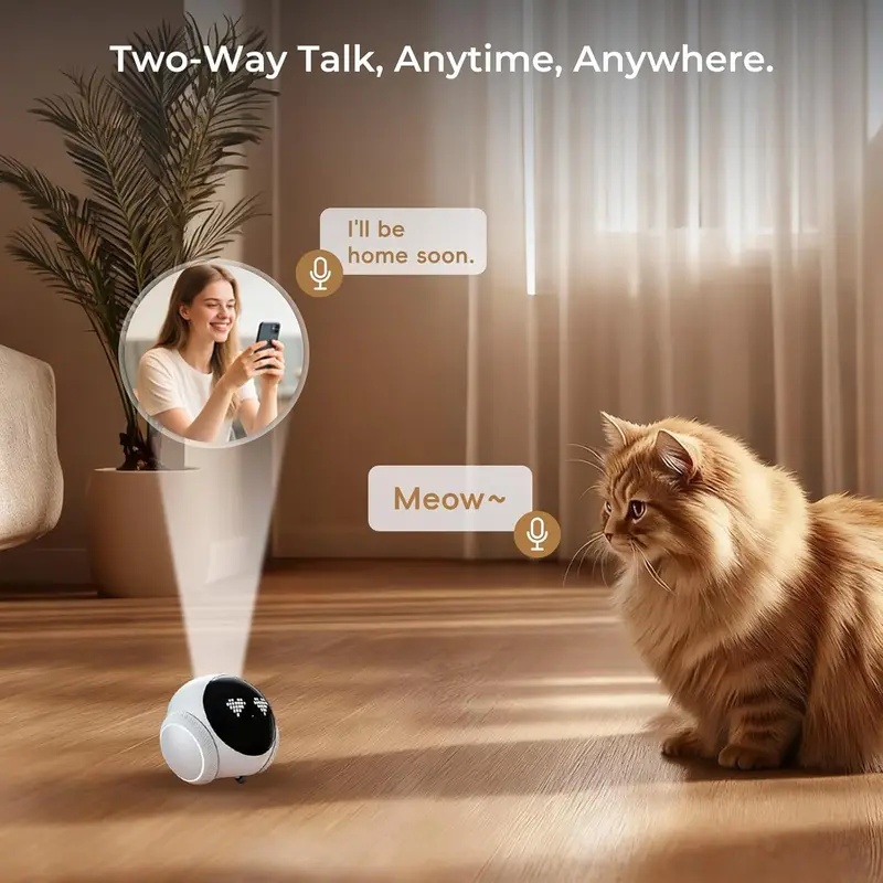 Movable Indoor Pet Robot Camer - огляд і ціна Smart Home Video