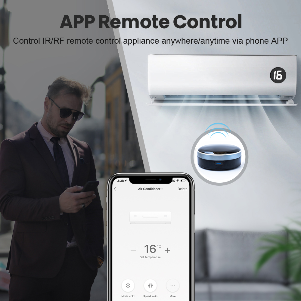 Tuya IR RF 433/315 Universal W - огляд і ціна Universal Remote Smart Home