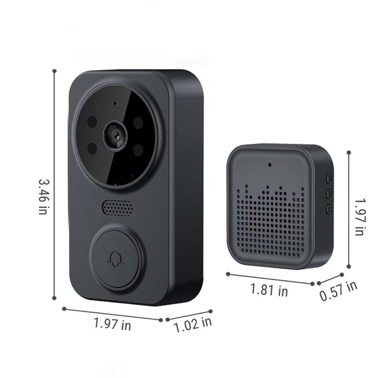 Tuya WIFI Doorbell Smart Home  - огляд і ціна Smart Home Video