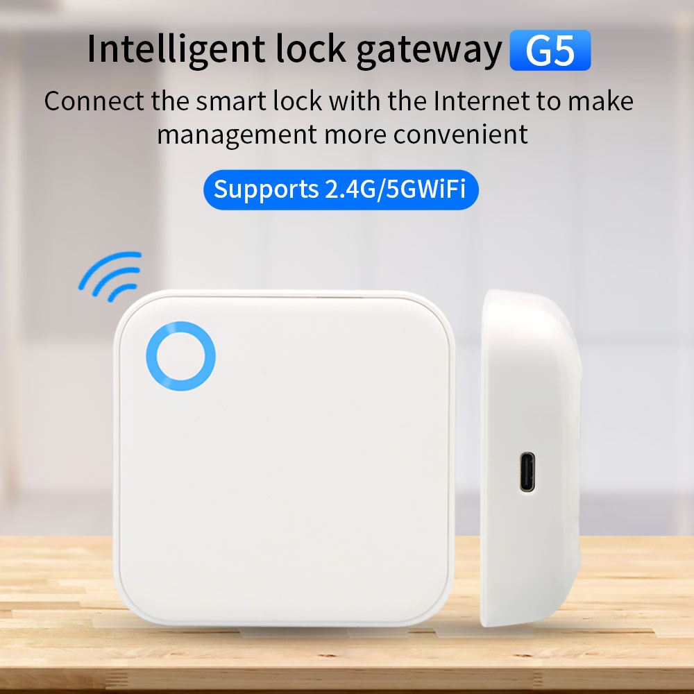 2.4G+5G TTLOCK WIFI Gateway G5 - огляд і ціна Smart Home Door Lock