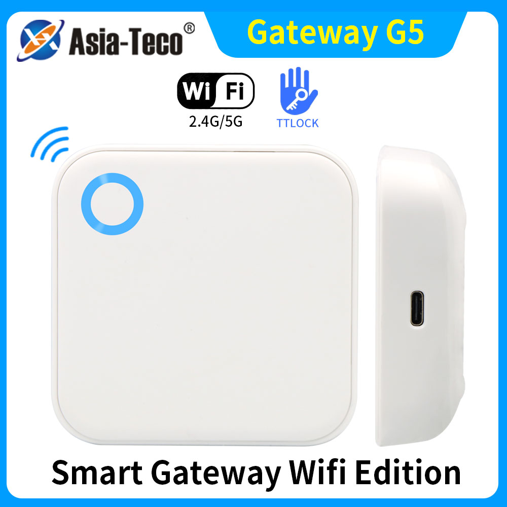 2.4G+5G TTLOCK WIFI Gateway G5 - огляд і ціна Smart Home Door Lock