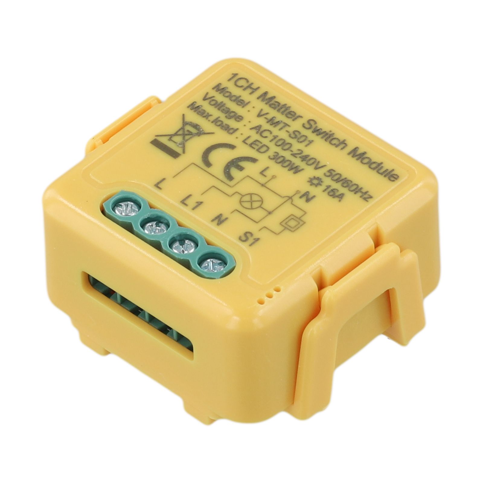16A Matter For Smart Home Rela - огляд і ціна Smart Home Yellow