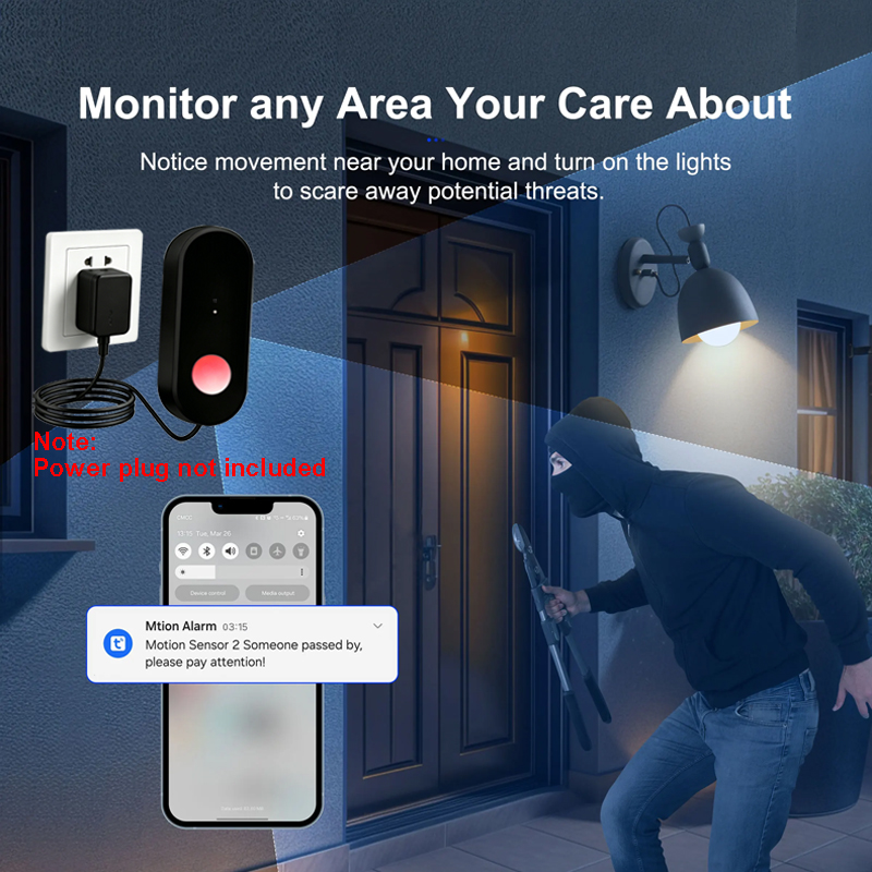 Tuya WiFi PIR Motion Sensor Hu - огляд і ціна Smart Home Wiser