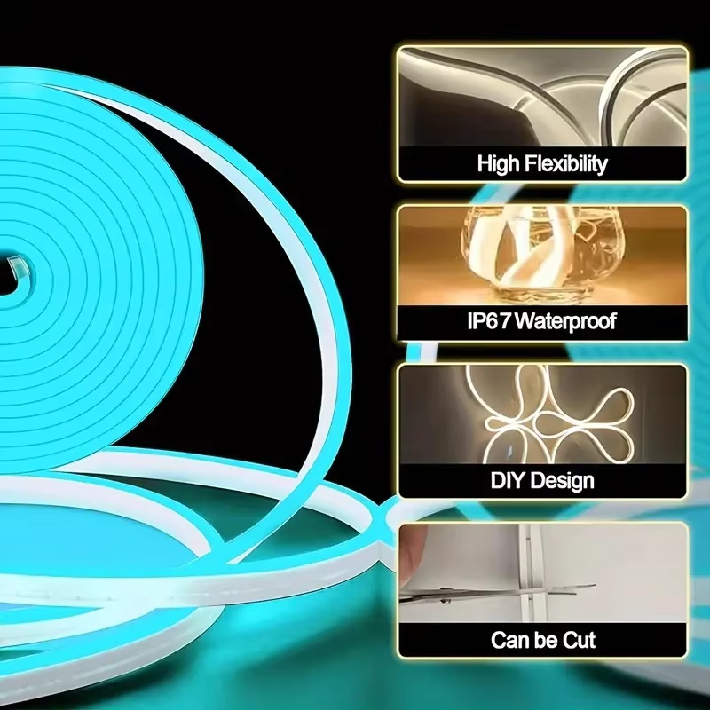 Tuya Smart Life WiFi LED Neon  - огляд і ціна Smart Home Yellow