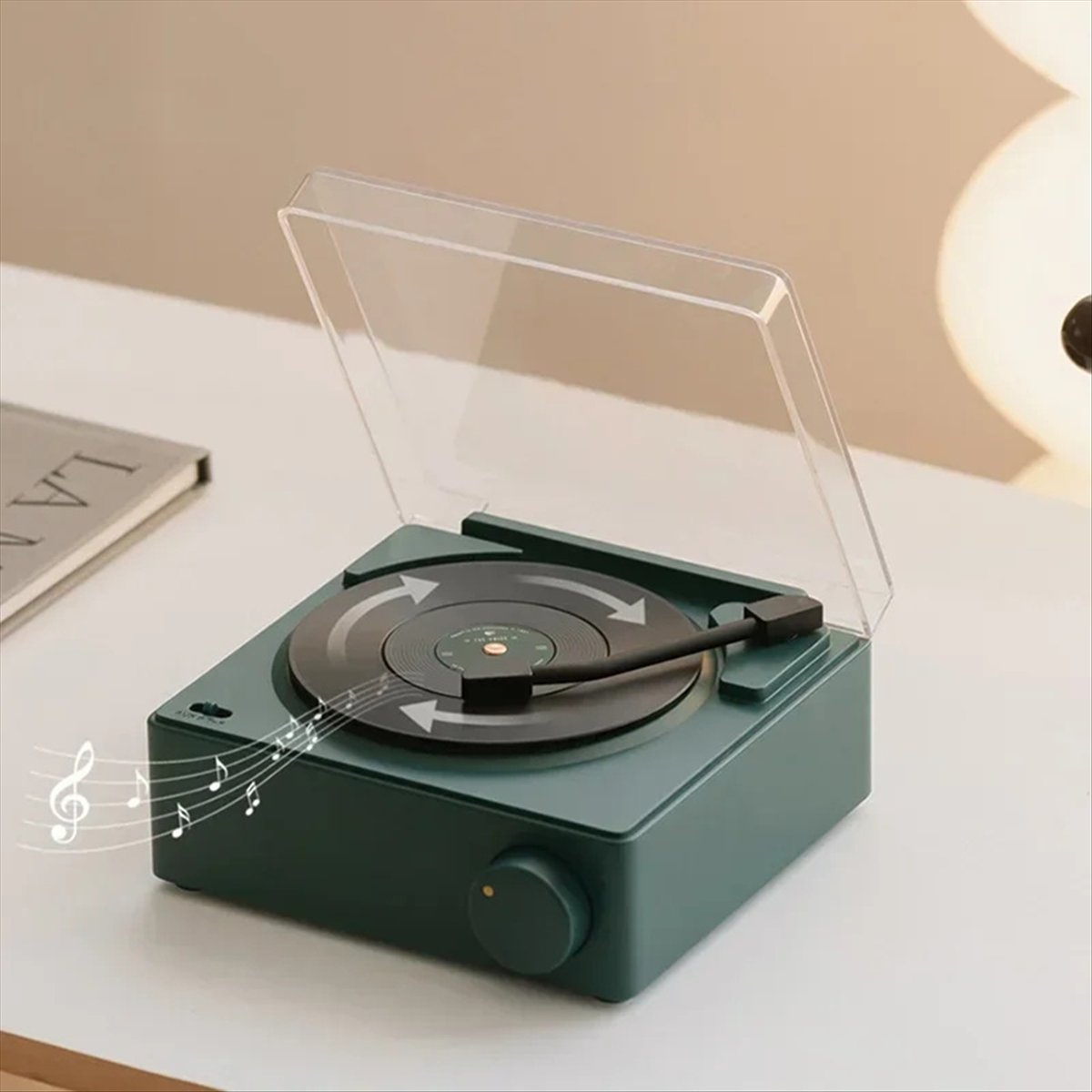 T171C-Retro Vinyl Wireless Blu - огляд і ціна Smart Home Yellow
