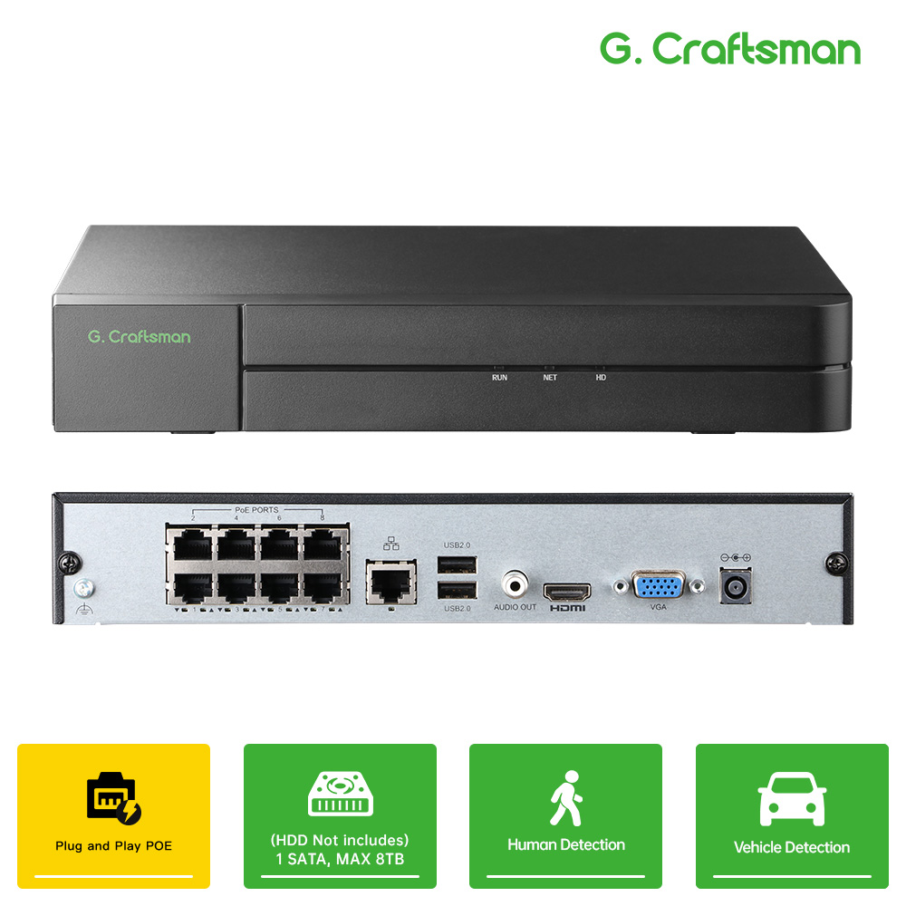 C-U,8CH POE Network Video Reco - огляд і ціна Smart Home Microsoft