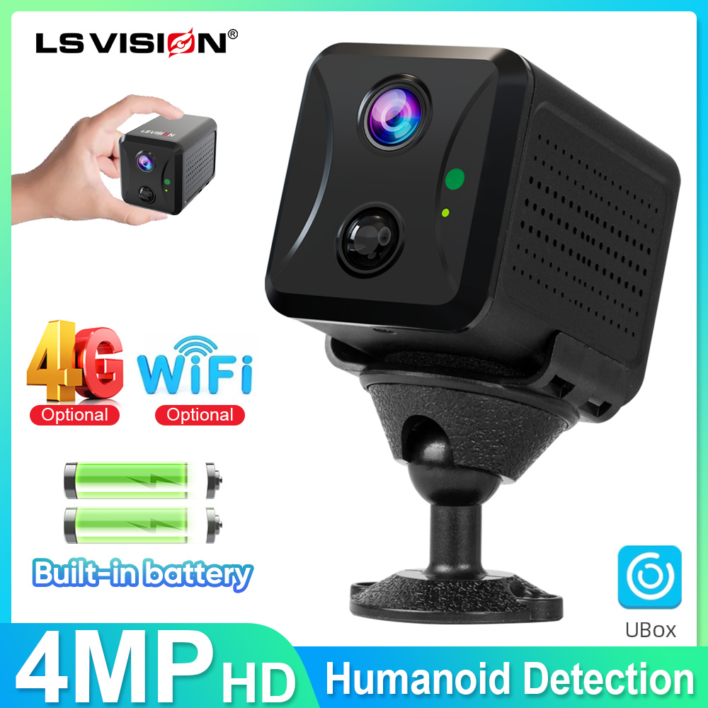 LS VISION Mini Camera 4g Sim C - огляд і ціна Smart Home Camera Ezviz