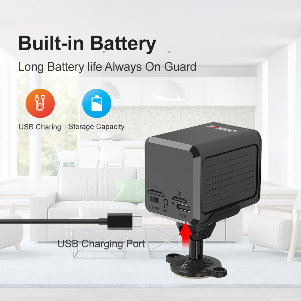 LS VISION Mini Camera 4g Sim C - огляд і ціна Smart Home Camera Ezviz