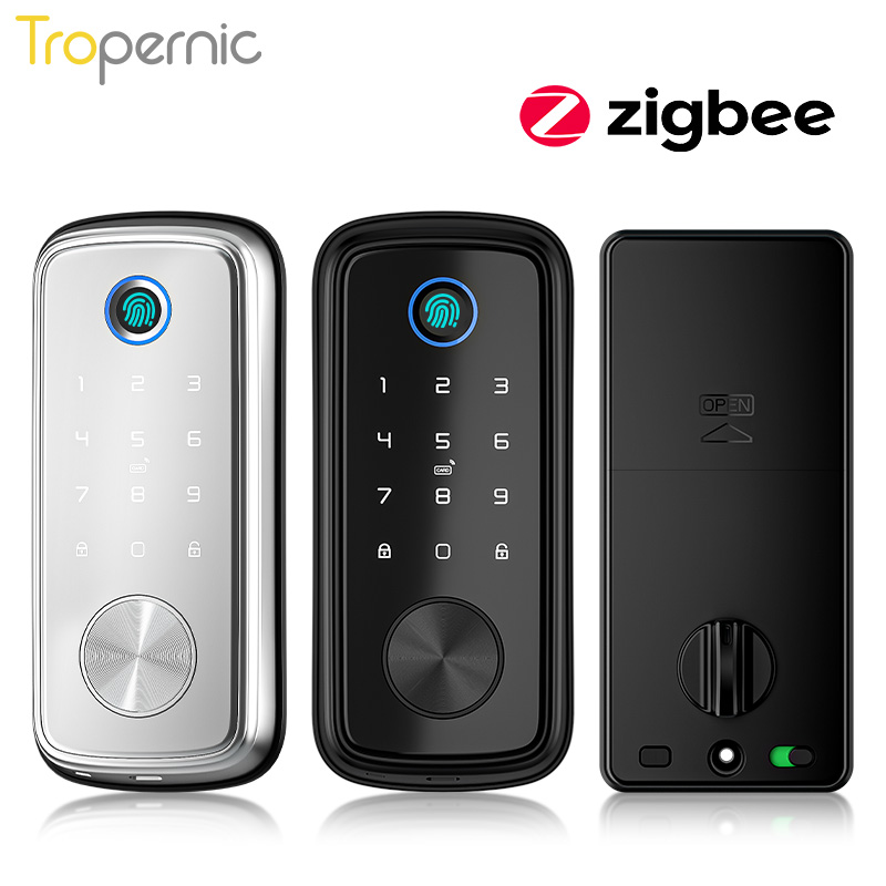 Tuya Zigbee Door Deadbolt Lock - огляд і ціна Smart Home Door Lock